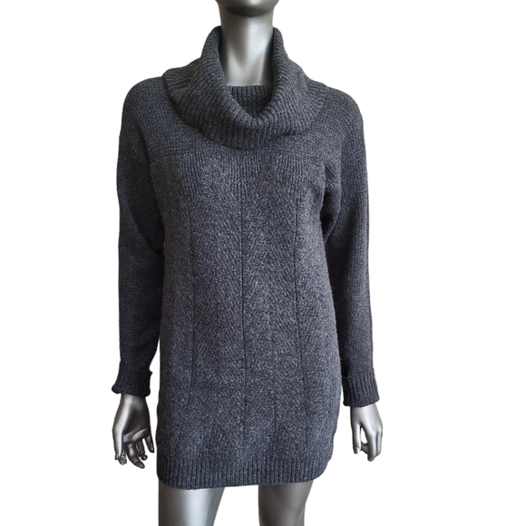 CAbi Sweaters - 167. CAbi #4096 Gray Long Vowl Neck Sweater - Size XS